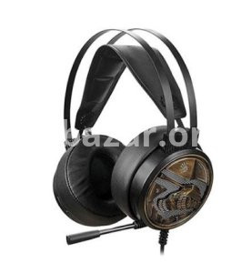 A4tech G650S USB Dazzling Orange Light Gaming Headphone
