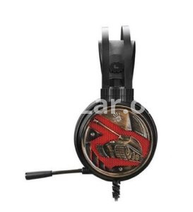A4tech G650S USB Dazzling Orange Light Gaming Headphone