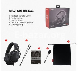 FANTECH ALTO MH91 Built-In Microphone Wired On-Ear Gaming Headset