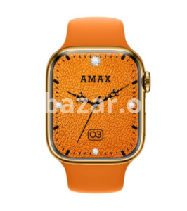 Amax Watch 9 Smart Watch With 3 Straps