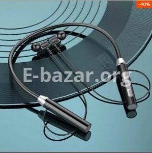 G7 Sports Bluetooth Neckband With Magnetic Headsets- (1pc Pack)