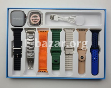 WS X9 Series 8 Waterproof 7 In1 Smart Watch