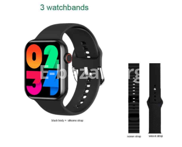 HW9 Pro Max Smart Watch (3 Straps In 1)
