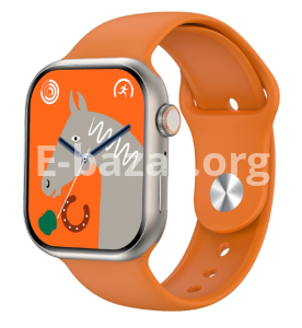 WiWU Smart Watch SW01 S9 Smartwatch – Orange Color