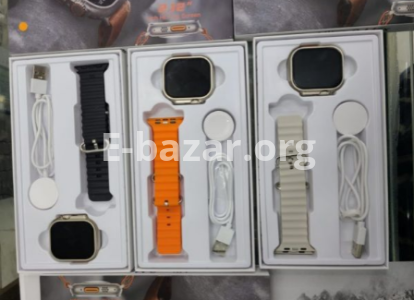 Ultra 8 Max Smartwatch – Black Color