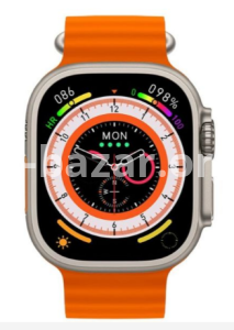 HK9 Ultra AMOLED ChatGPT Supported Smartwatch – Orange Color