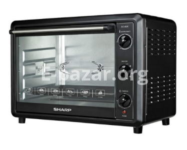 Sharp 60L Double Glass Electric Oven With Rotisserie & Convection 2000W (EO-60NK-3)