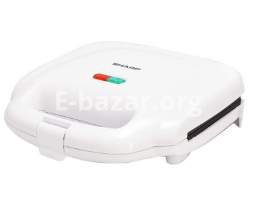 Sharp 2 Slice Non Stick Sandwich Maker KZ-SU11-W3 White