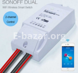 Sonoff Dual - 2 Channel / 2 Gang Wireless Smart Switch