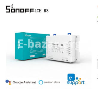 Sonoff 4 Channel R3 (Rev 3) Wireless WiFi Smart Switch (10A, 2200 W)
