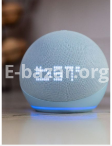 Amazon Echo Dot 5th Gen With Clock