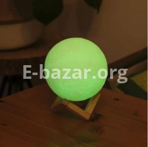 Decorative 3D Moon Lamp M Size Without Remote