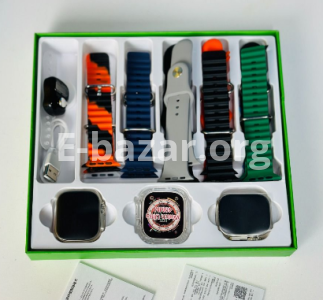 Y70 Ultra Couple Smartwatch With 13 Straps + Digital Tazbi
