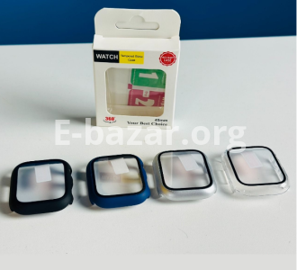 Watch Ultra 45mm Smartwatch Case With Premium Tempered Glass