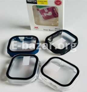 Watch Ultra 49mm Smart Watch Case With Premium Tempered Glass