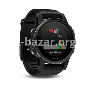 Garmin Fenix 5X Sapphire - Slate Gray With Black Band
