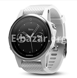 Garmin Fenix 5S - White With Carrara White Band
