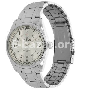 Titan Gents Stainless Steel Strap Watch - (1729SM01)