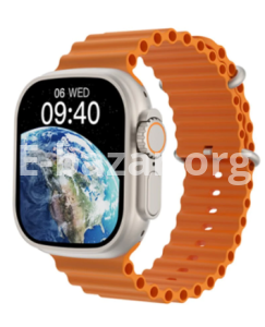 WiWu SW01 Ultra Bluetooth Calling Smart Watch- Orange (IP68, Sports Modes, 2.1″ HD IPS)