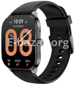 Amazfit Pop 3S Smart Watch – Black Color