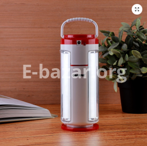 Geepas GE53023 Rechargeable LED Emergency Light – White & Red Color