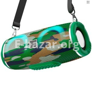 Hoco HC12 RGB Wireless Bluetooth Speaker – Camouflage Green Color