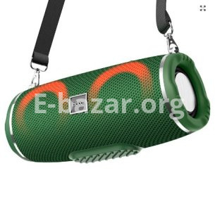 Hoco HC12 RGB Wireless Bluetooth Speaker – Dark Green Color