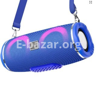 Hoco HC12 RGB Wireless Bluetooth Speaker – Blue Color