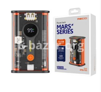 RECCI RPB-P35 Mars Series 10000mAh 22.5W Fast Charging Power Bank