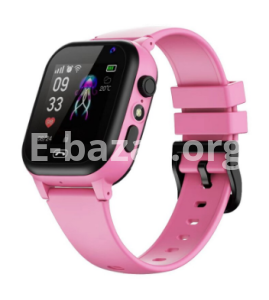 SIM Supported Kids Smart Watch (Smart2023 C005) – Pink Color