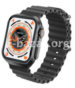 KD99 Ultra Smart Watch With Bluetooth Calling- Black Color