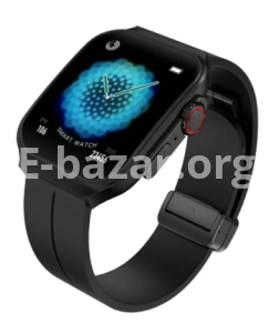 OA88 Amoled Curved Screen Smartwatch – Black Color