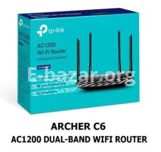 TP-Link Archer C6 Gigabit Dual-Band Wi-Fi Router