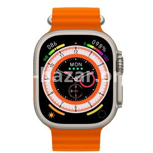 HK9 Ultra AMOLED Smartwatch ChatGPT Smartwatch – Orange Color
