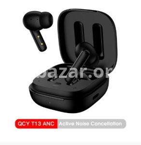 QCY T13 ANC TWS Earbuds (New Version)- Black Color