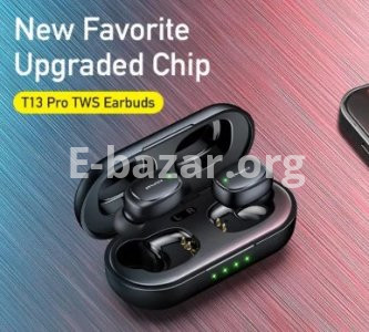 Awei T13 Pro TWS Touch Earbuds – Black Color