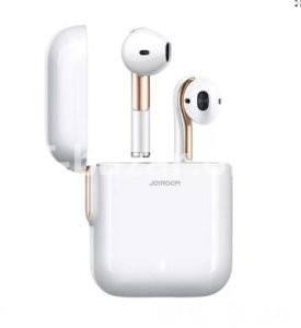 Joyroom JR-TL9 Touch Control Bluetooth TWS Earbuds – White Color
