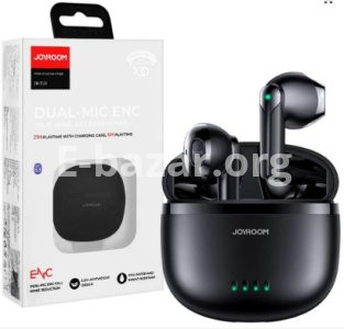 JOYROOM JR-TL11 Dual-Mic ENC True Wireless Earphones- Black Color