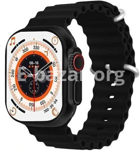 S8 Ultra 4G SIM Supported Android Smart Watch 1GB/16GB – (Body Color-Black with double Straps)