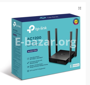 TP-Link Archer C54 AC1200 Dual Band 4 Antenna MU-MIMO Beamforming Wi-Fi Router