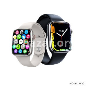 Geeoo W30 Bluetooth Calling Smart Watch – Silver