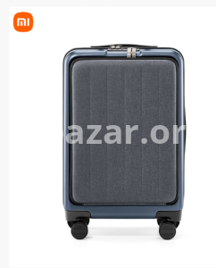 Xiaomi Youpin Latest 90 NINETYGO Bussiness Suitcase 20 Inch Boarding Case With Front Cover Spinner Wheels Hardshell TSA Luggage Lock – Grey Color