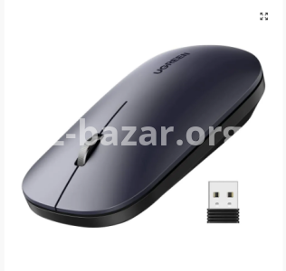 UGREEN Wireless Mouse 2.4G Silent Computer Mouse 4000 DPI- Black Color