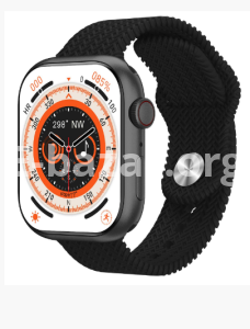 HK9 Pro Amoled Smart Watch – Black Color