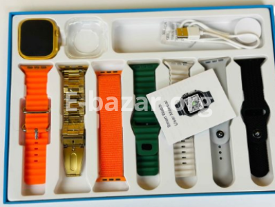 Keqiwear WS-X9 ultra Smartwatch – Golden Color