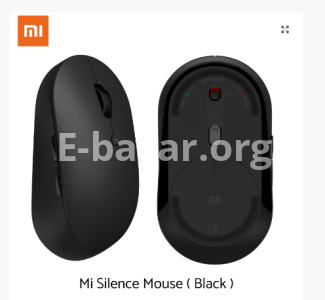 Mi Dual Mode Wireless Mouse Silent Edition Bluetooth 2.4 GHz Connect 1300 DPI – Black Color