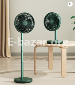 JISULIFE FA13P Rechargeable Desk Fan 8000mAh- Green Color