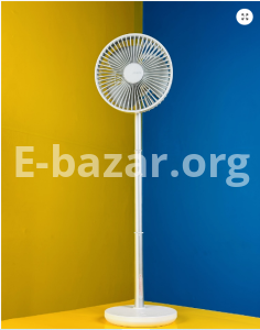 JISULIFE FA13P Rechargeable Desk Fan 8000mAh – White Color