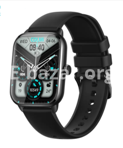 Colmi C61 Bluetooth Calling Smart Watch- Black Color