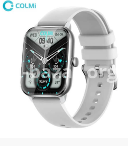Colmi C61 Bluetooth Calling Smart Watch- Silver Color